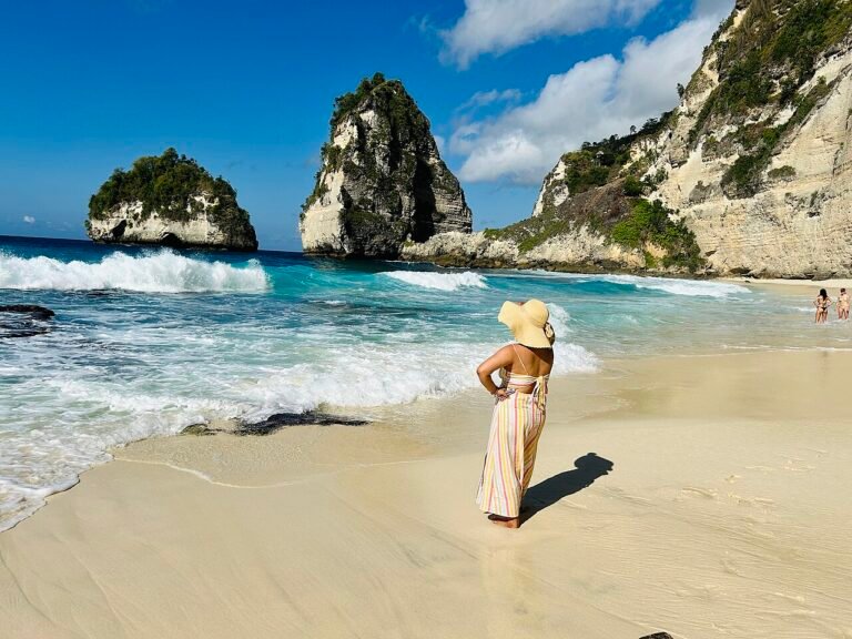 Diamond Beach rock formations, Nusa Penida