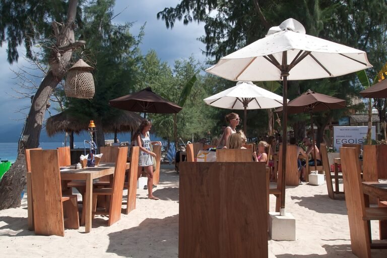 Beach bar on Gili Trawangan